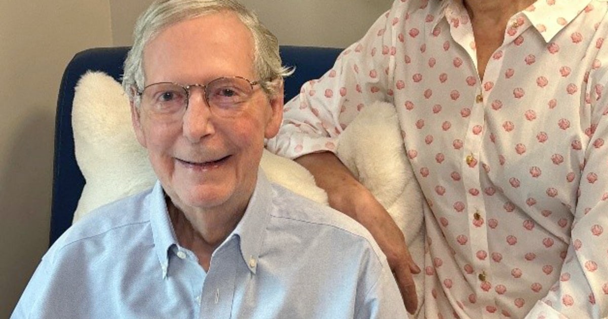 Mitch McConnell health update says he is not cleared for Capitol return