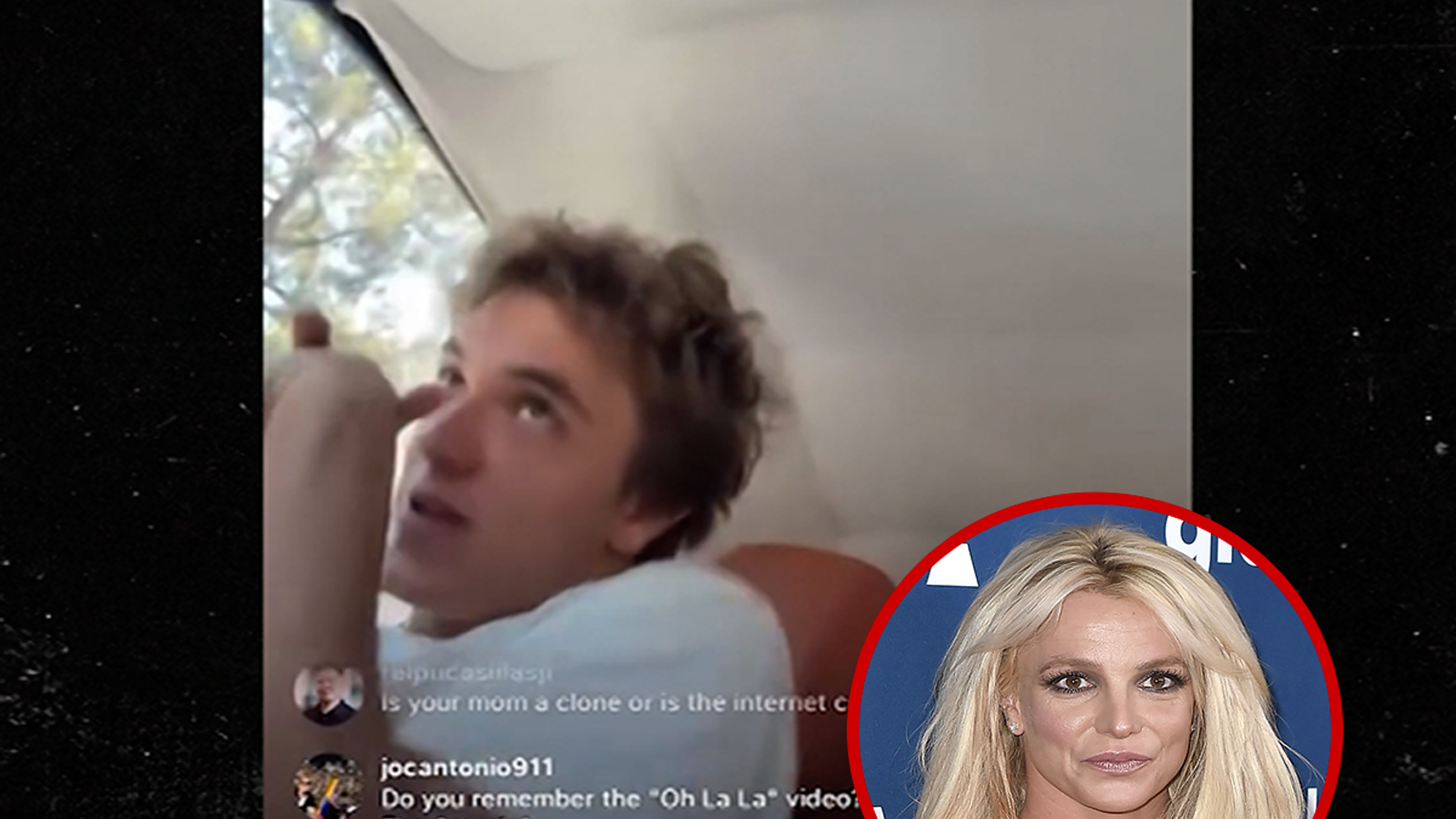 Jayden James shuts down Britney Spears clone conspiracy