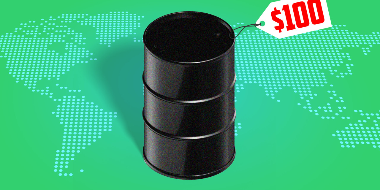 Oil prices are not higher despite a record supply shock