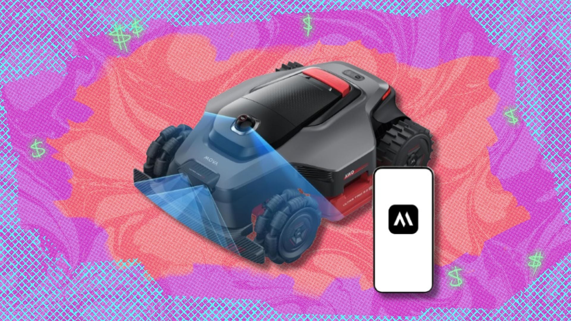 Mova’s robot lawn mower gets an $800 Amazon price cut
