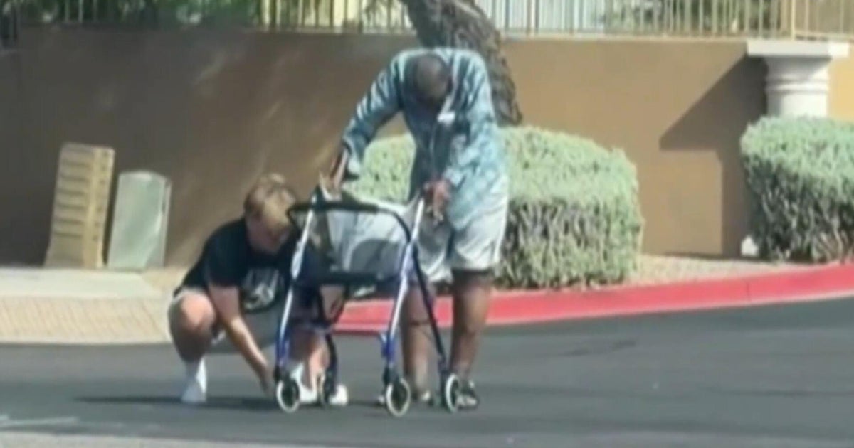 Jordan Hope gave his shoes to Mister Roy, and they now talk every day