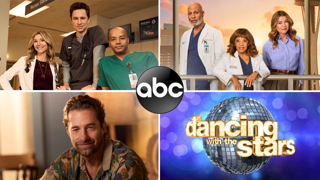 ABC fall 2026 premiere dates set for Grey’s, Scrubs and DWTS