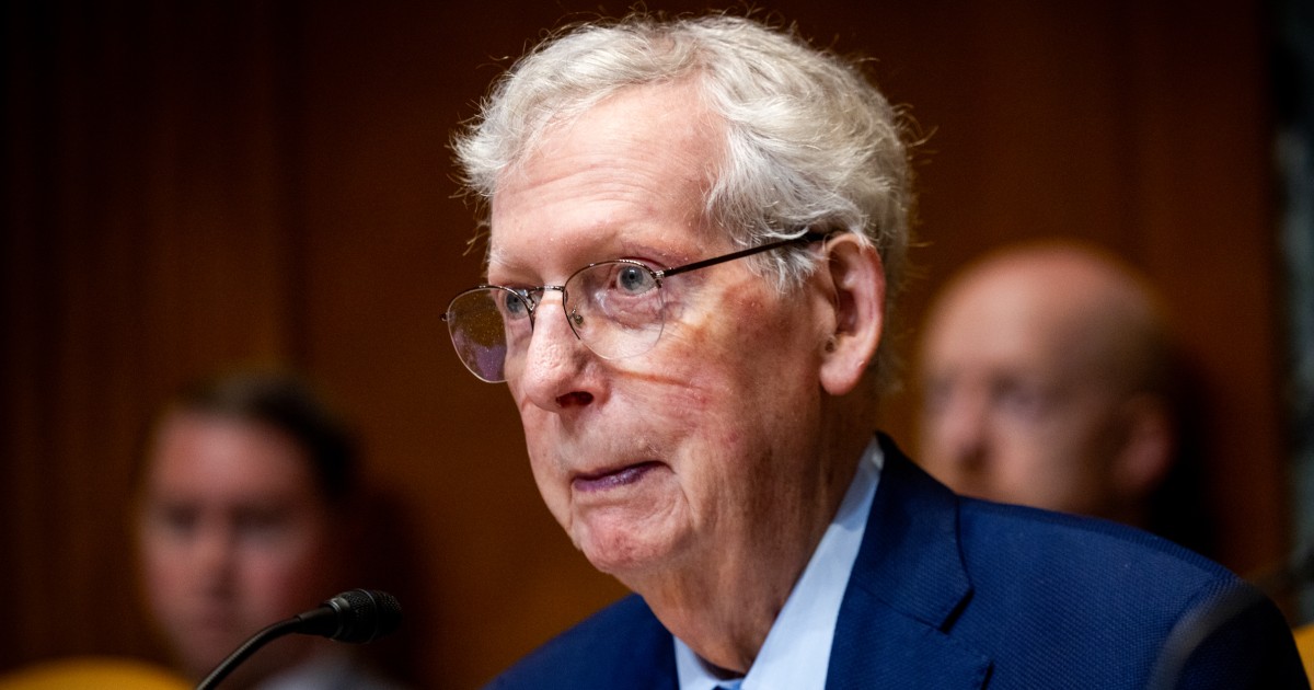 Mitch McConnell health questions draw resign demand from Beshear