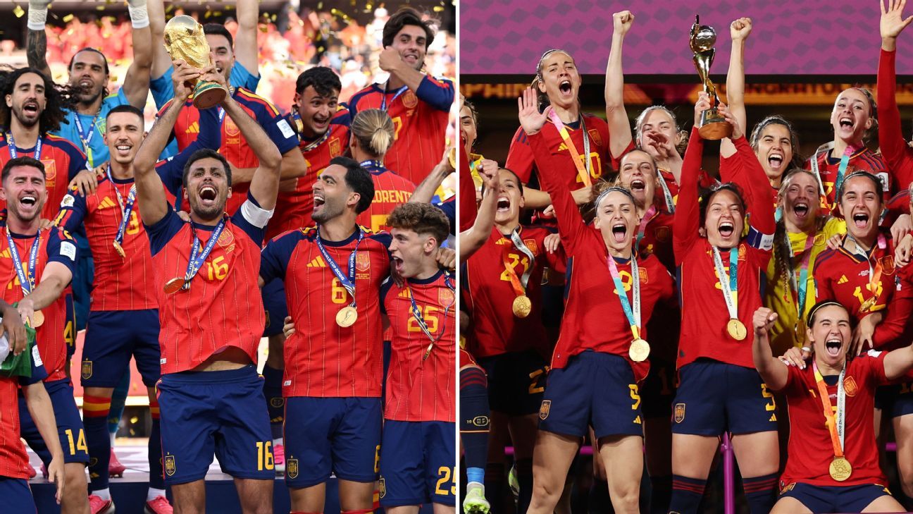 Spain owns both World Cups after another golden summer