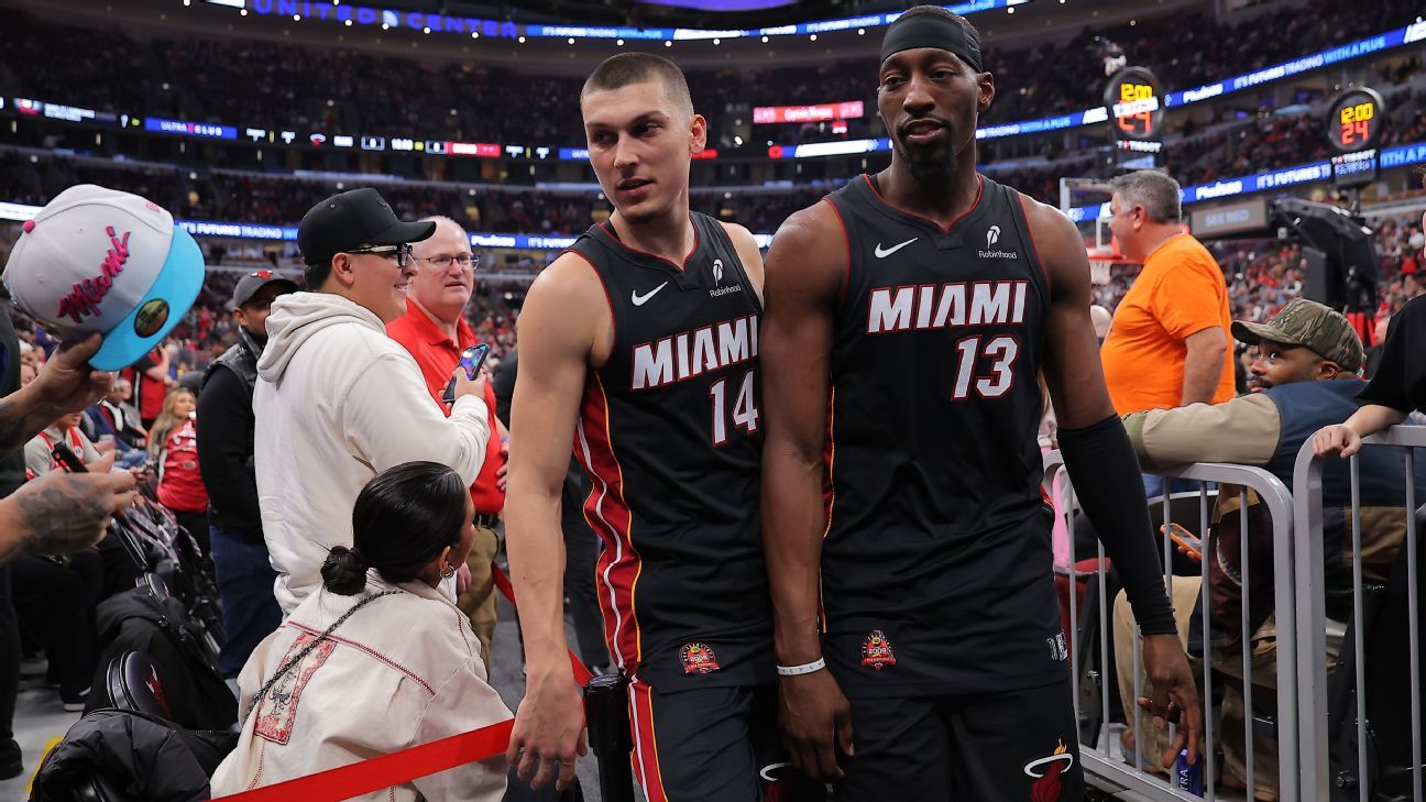 NBA lets Bam Adebayo avoid discipline over Tyler Herro gym clash