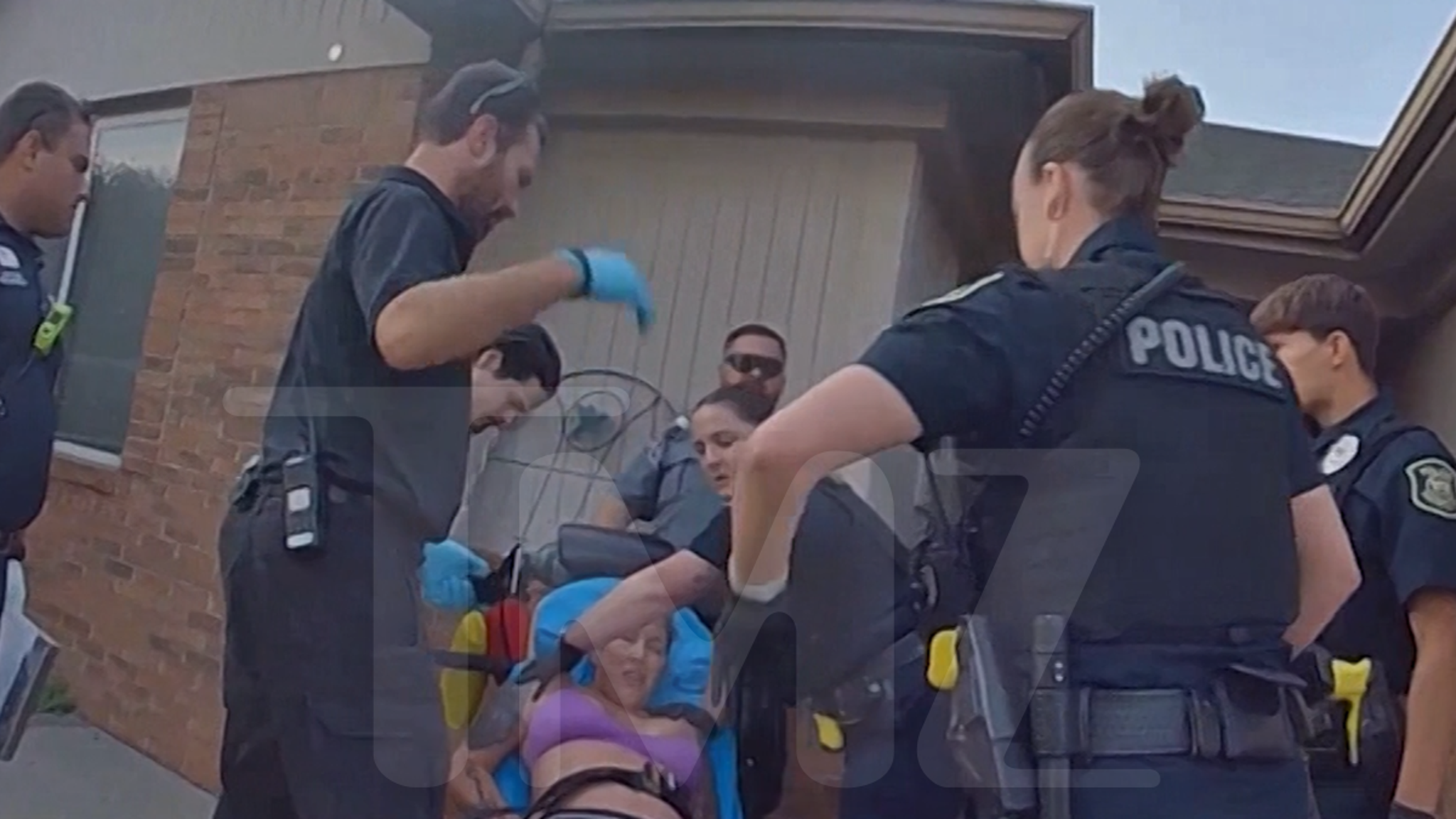 Kim Scott body cam video shows tense police response after suicide attempt