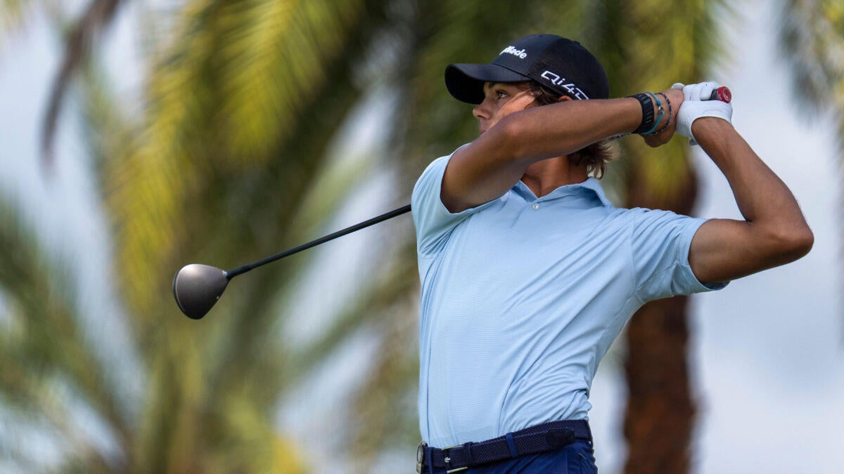 Camera click derails Charlie Woods in U.S. Junior Amateur playoff