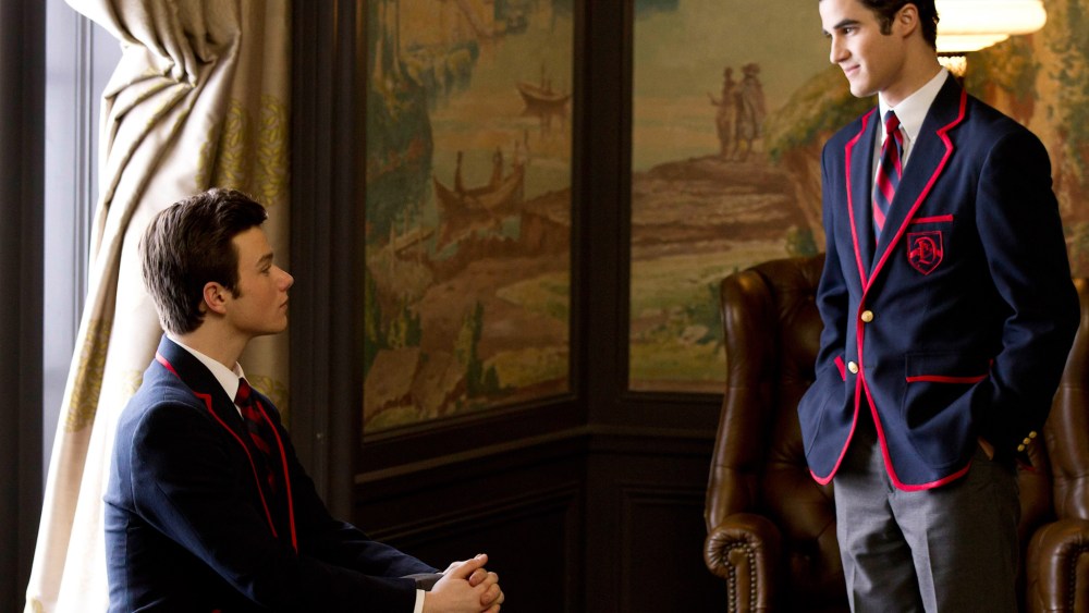 Chris Colfer joins Darren Criss for Glee duet at London concert