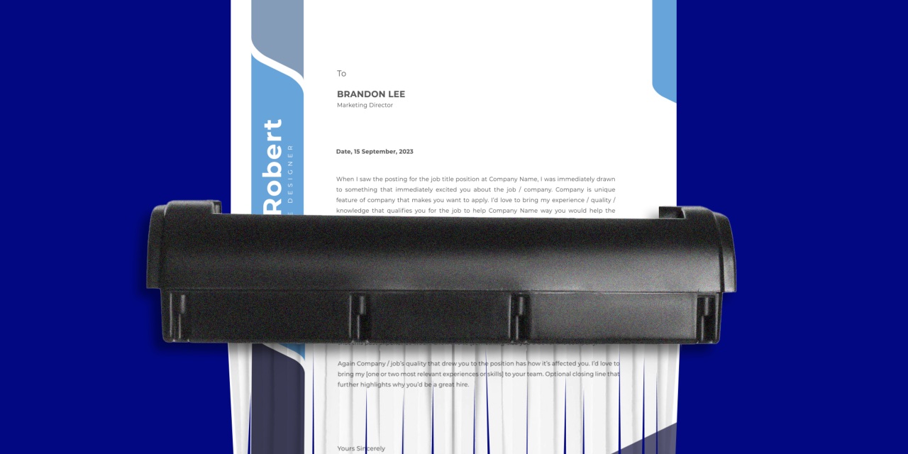 AI is making the cover letter look a little vintage