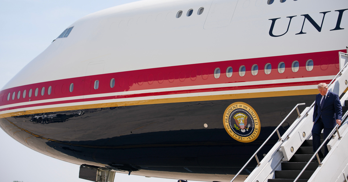 Trump says Qatari-gifted Air Force One is headed for upgrades