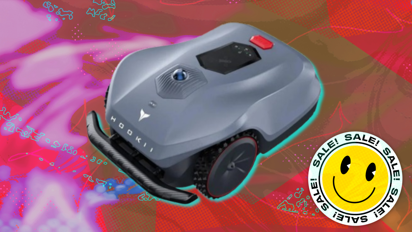 Hookii’s robot mower gets a $700 Amazon coupon cut