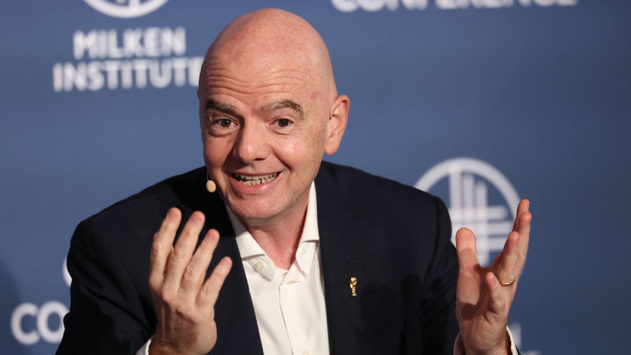 Infantino World Cup plan ties $40m per FIFA member to vote, report says