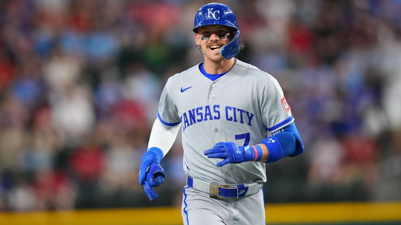 Bobby Witt Jr. lands on injured list for first time