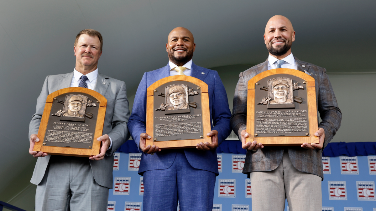 Baseball Hall of Fame induction welcomes Beltrán, Jones and Kent