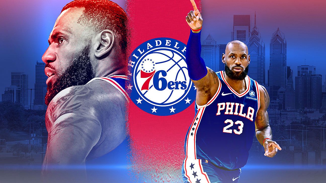LeBron James 76ers deal becomes official with No. 23 locker reveal