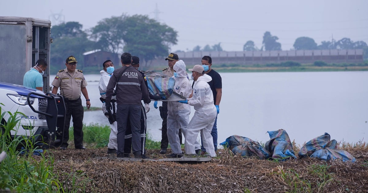Ecuador charred bodies found in house marked with Los Lobos messages