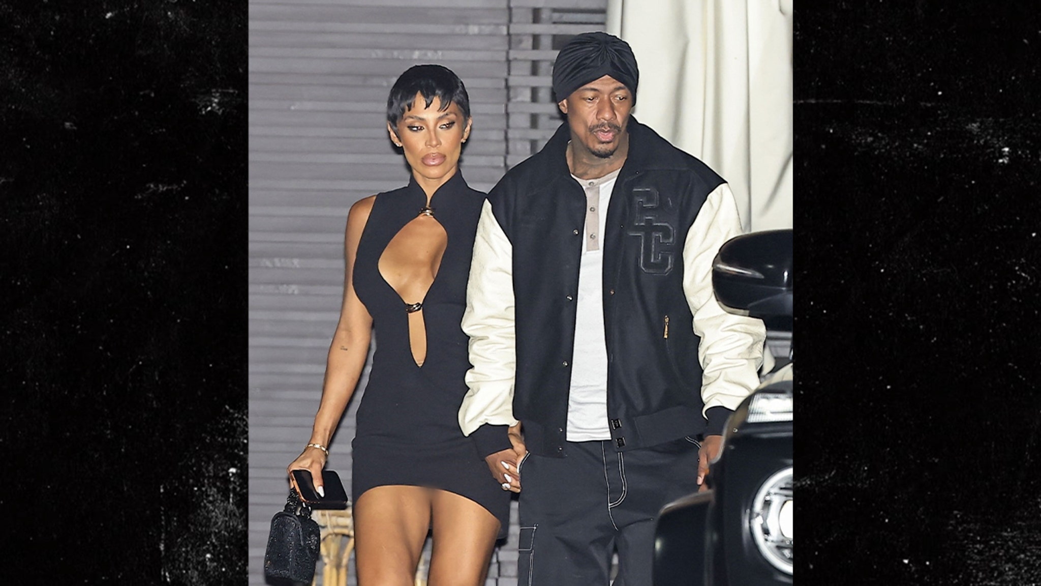 Nick Cannon and Abby De La Rosa hit Nobu hand in hand