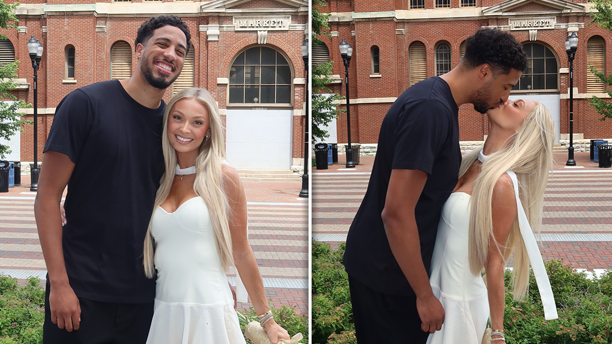 Tyrese Haliburton and Jade Jones make it courthouse official