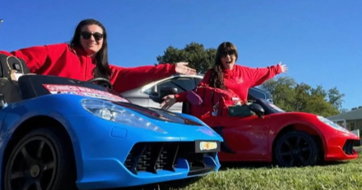 Cassie Aran and Lauren attempt 500-mile Florida toy-car record