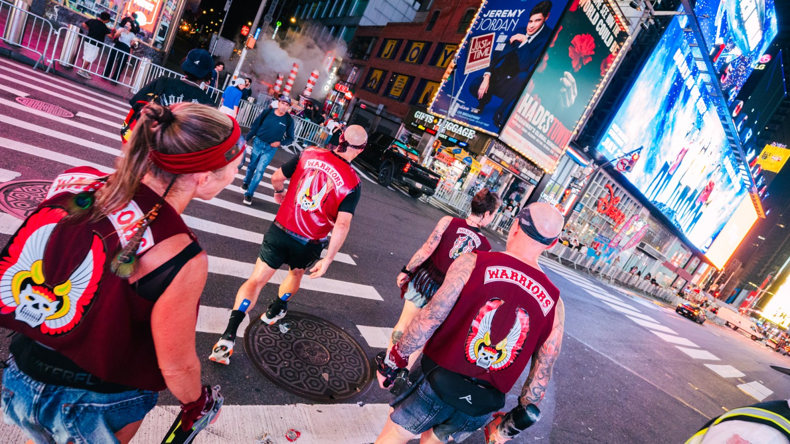 Cult gang film sends runners on 28-mile overnight New York dash