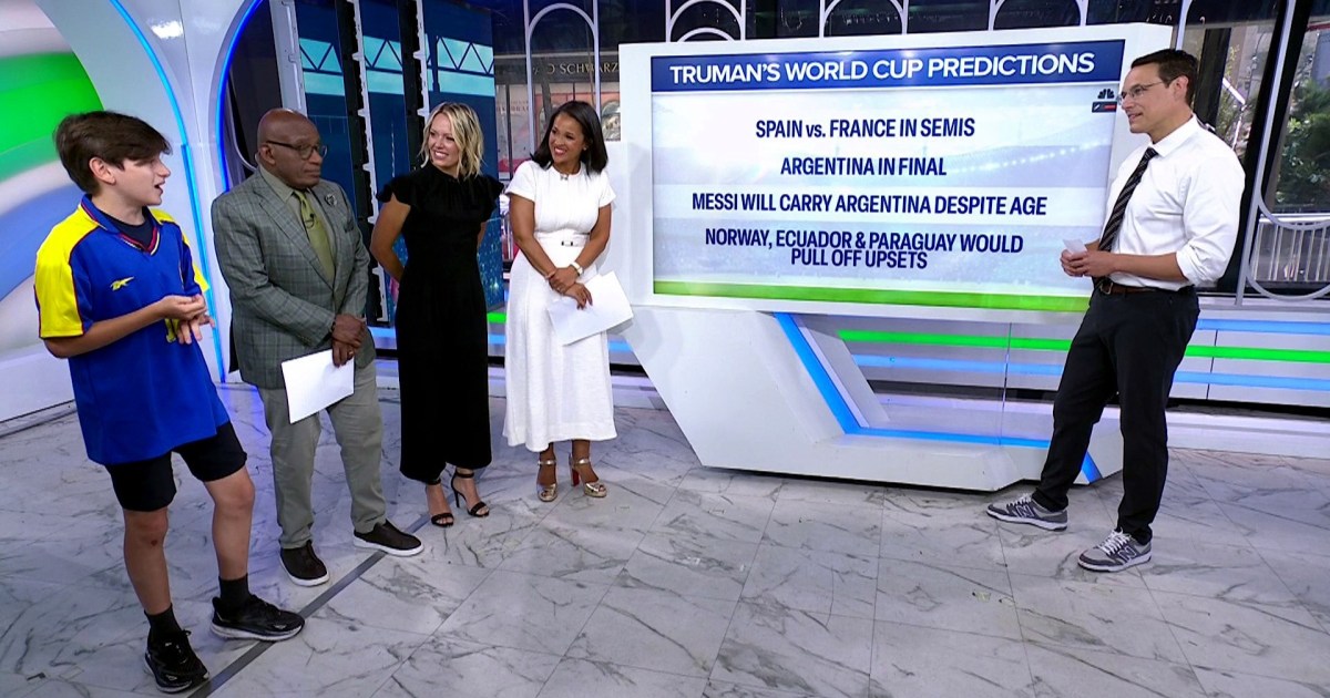 Steve Kornacki sizes up Argentina-Spain World Cup final