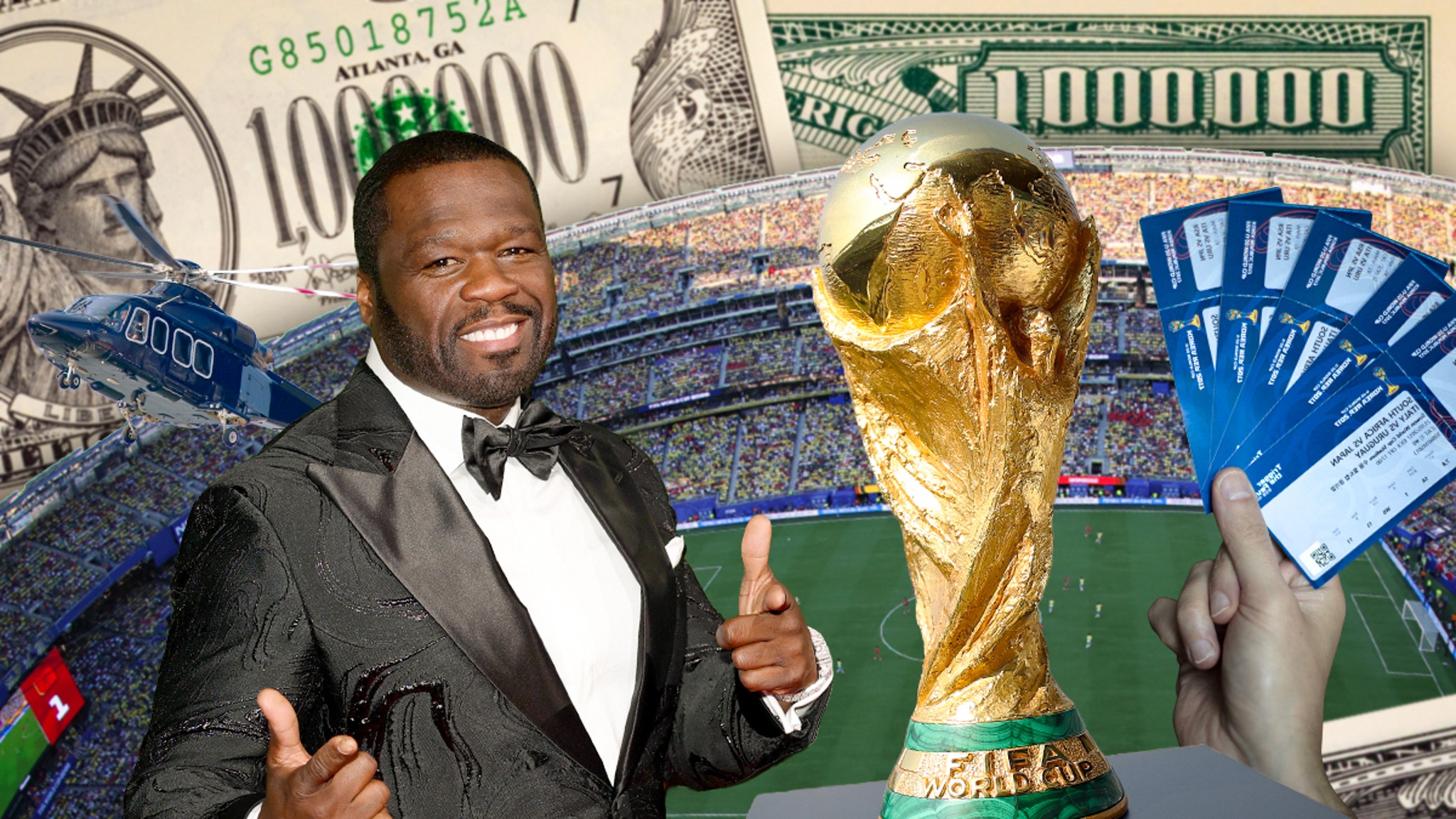 $1 million World Cup package offers VIP seats and a chopper to MetLife
