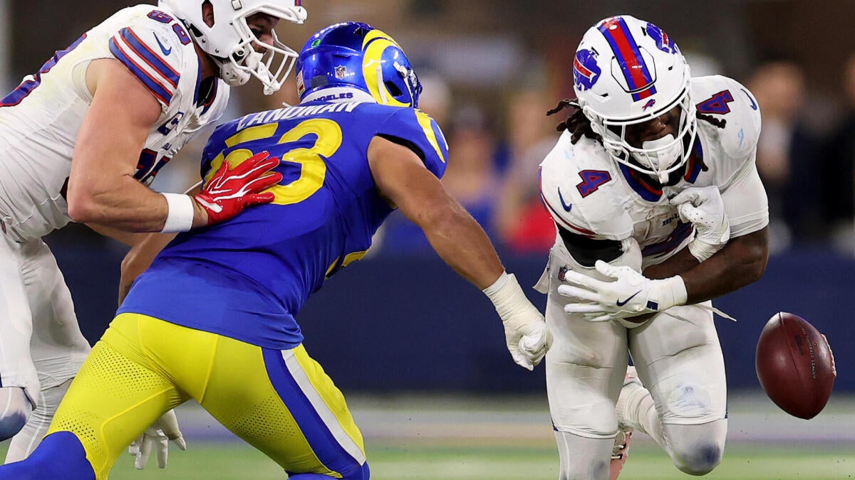 Joe Brady says James Cook’s carries could drop after two fumbles