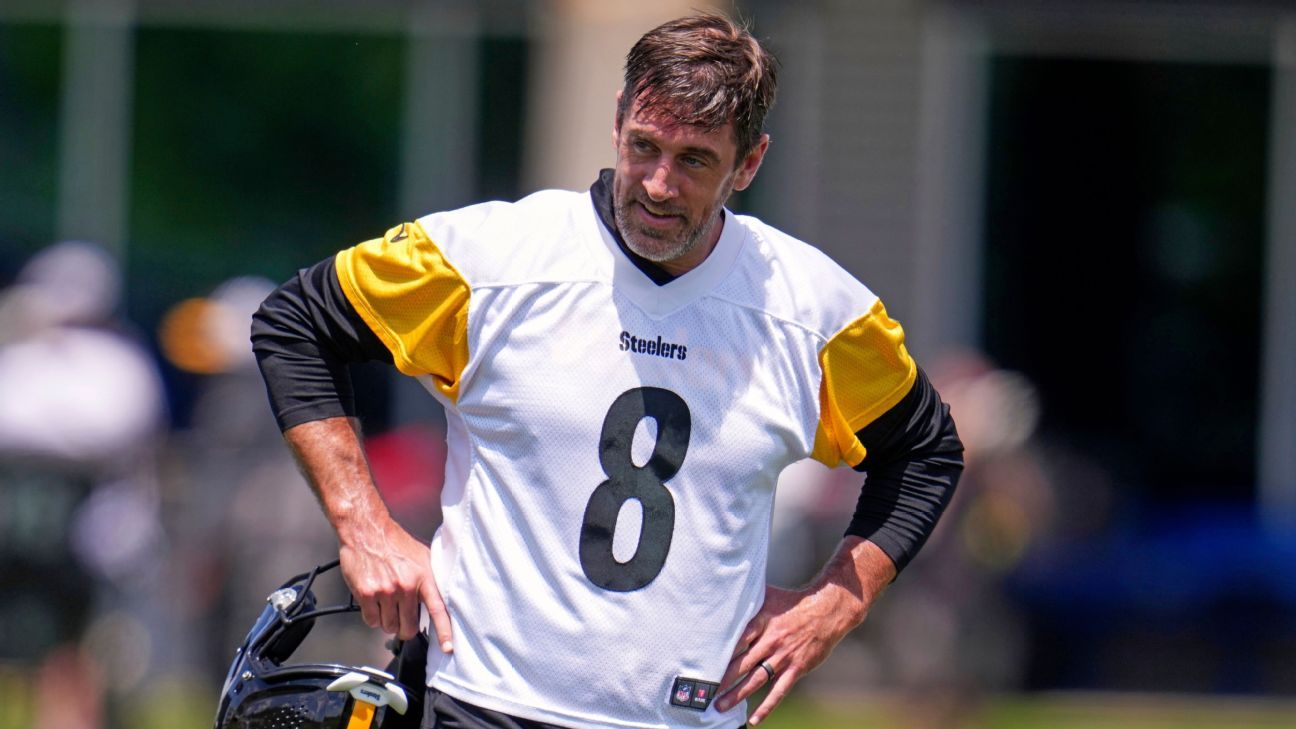 Aaron Rodgers says final season call is settled at Steelers camp