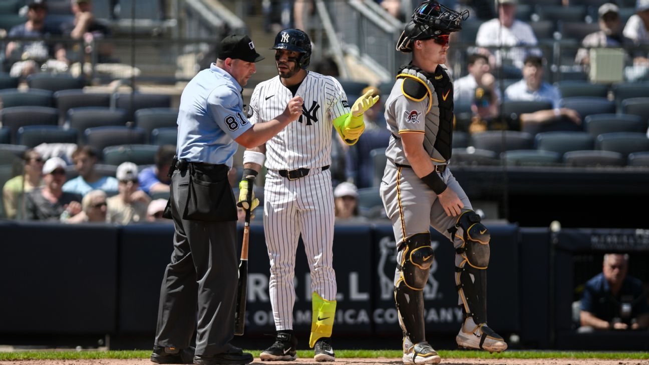 Yankees’ Jose Caballero flagged as MLB tightens pitch-clock routine