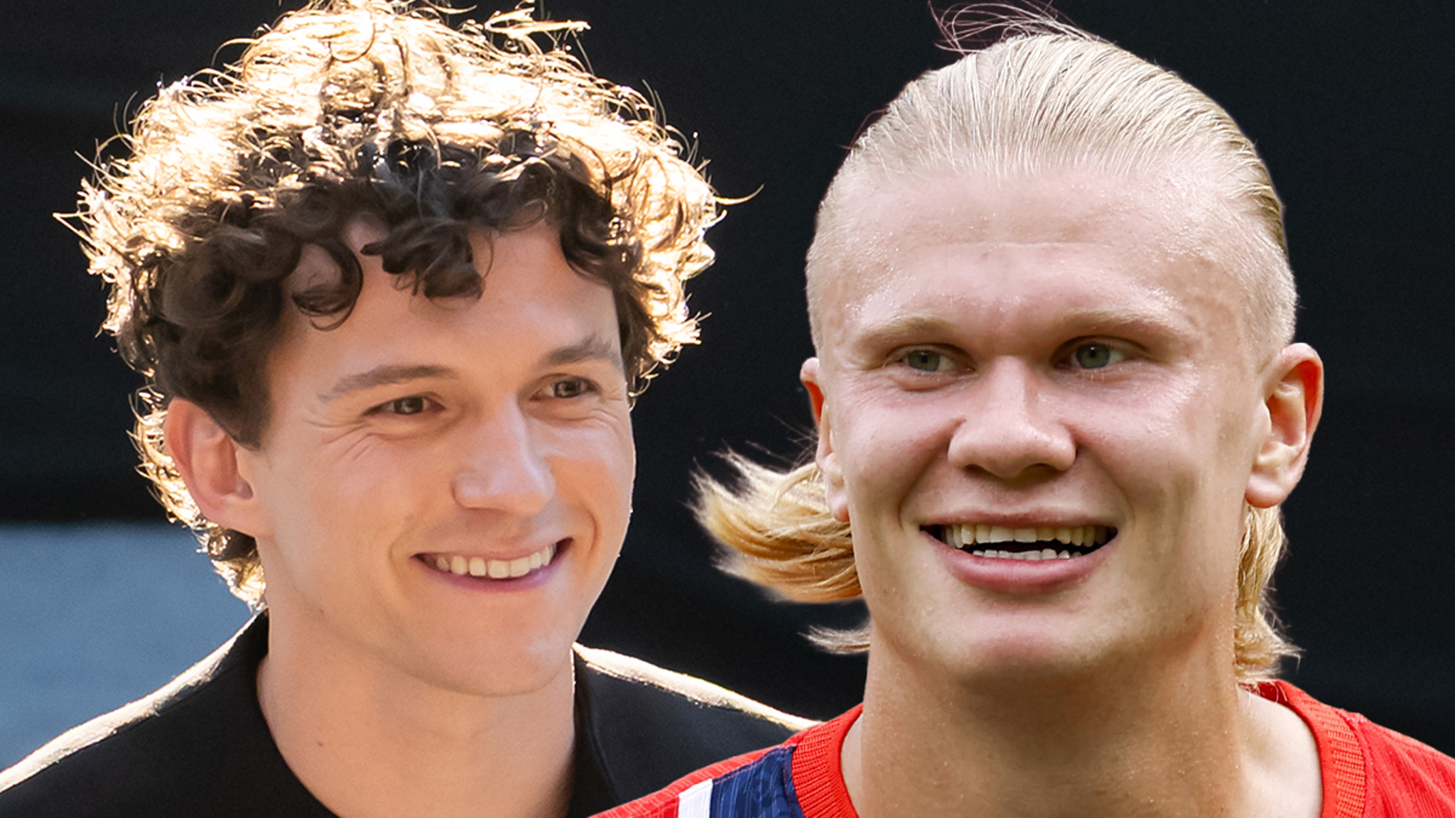 Erling Haaland says yes to Tom Holland’s dinner invite
