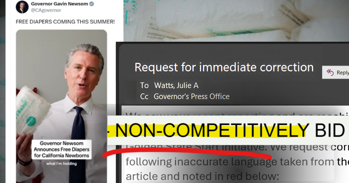 State records sharpen fight over Newsom’s Baby2Baby diaper deal