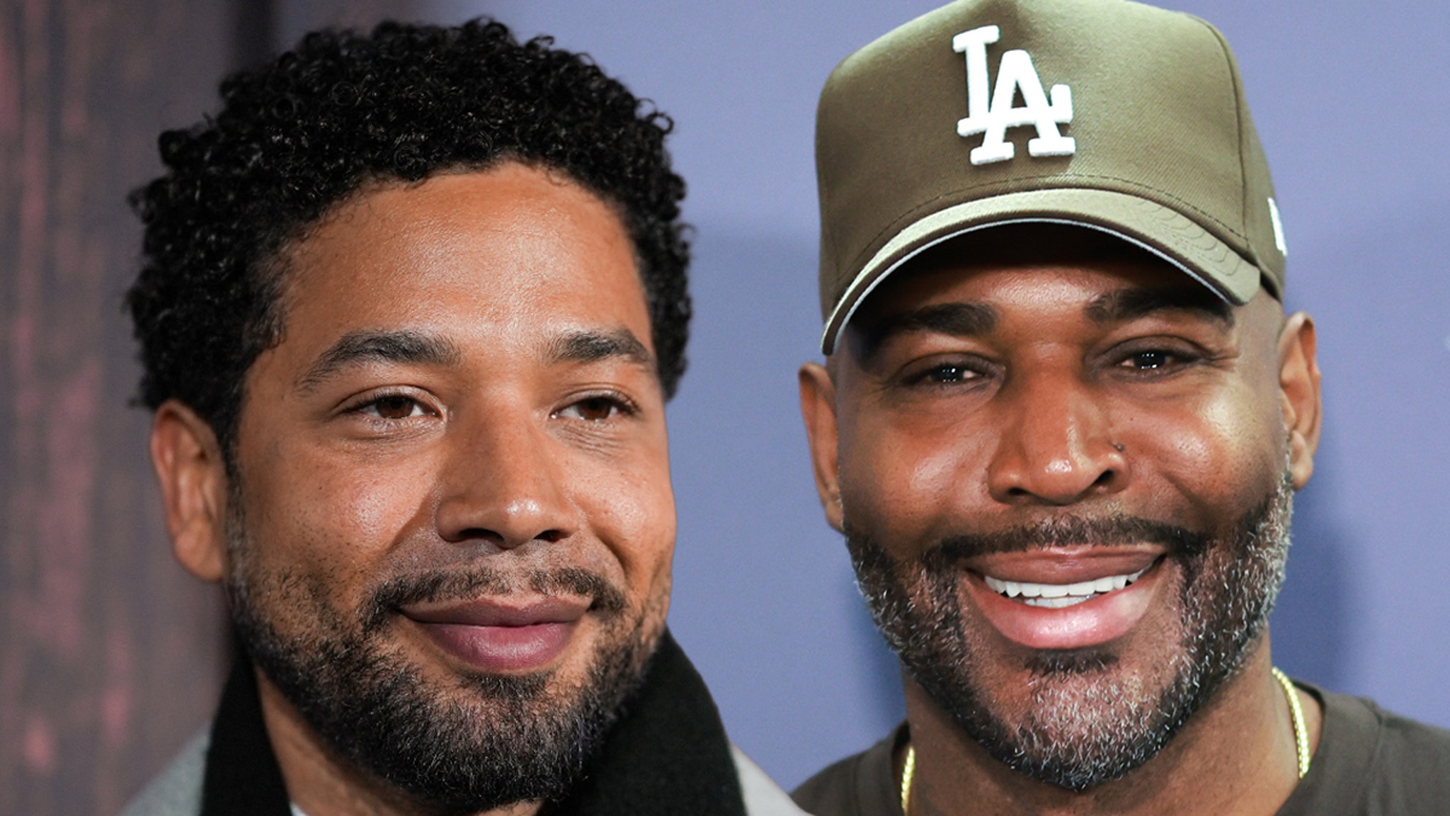 Jussie Smollett and Karamo Brown visit Obama library in Chicago