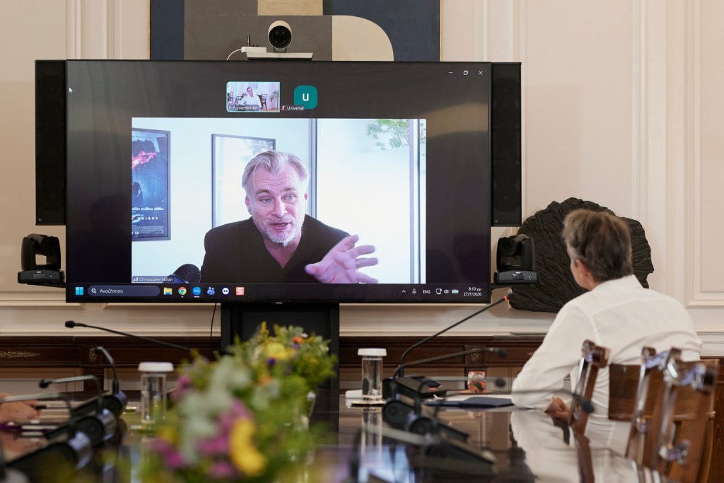 Christopher Nolan’s Odyssey gets a salute from Greece’s prime minister