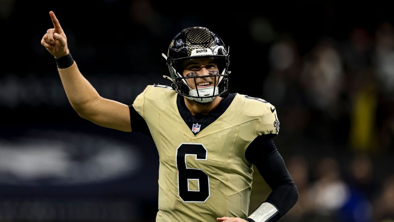 Tyler Shough tops ESPN's fantasy football late round fliers