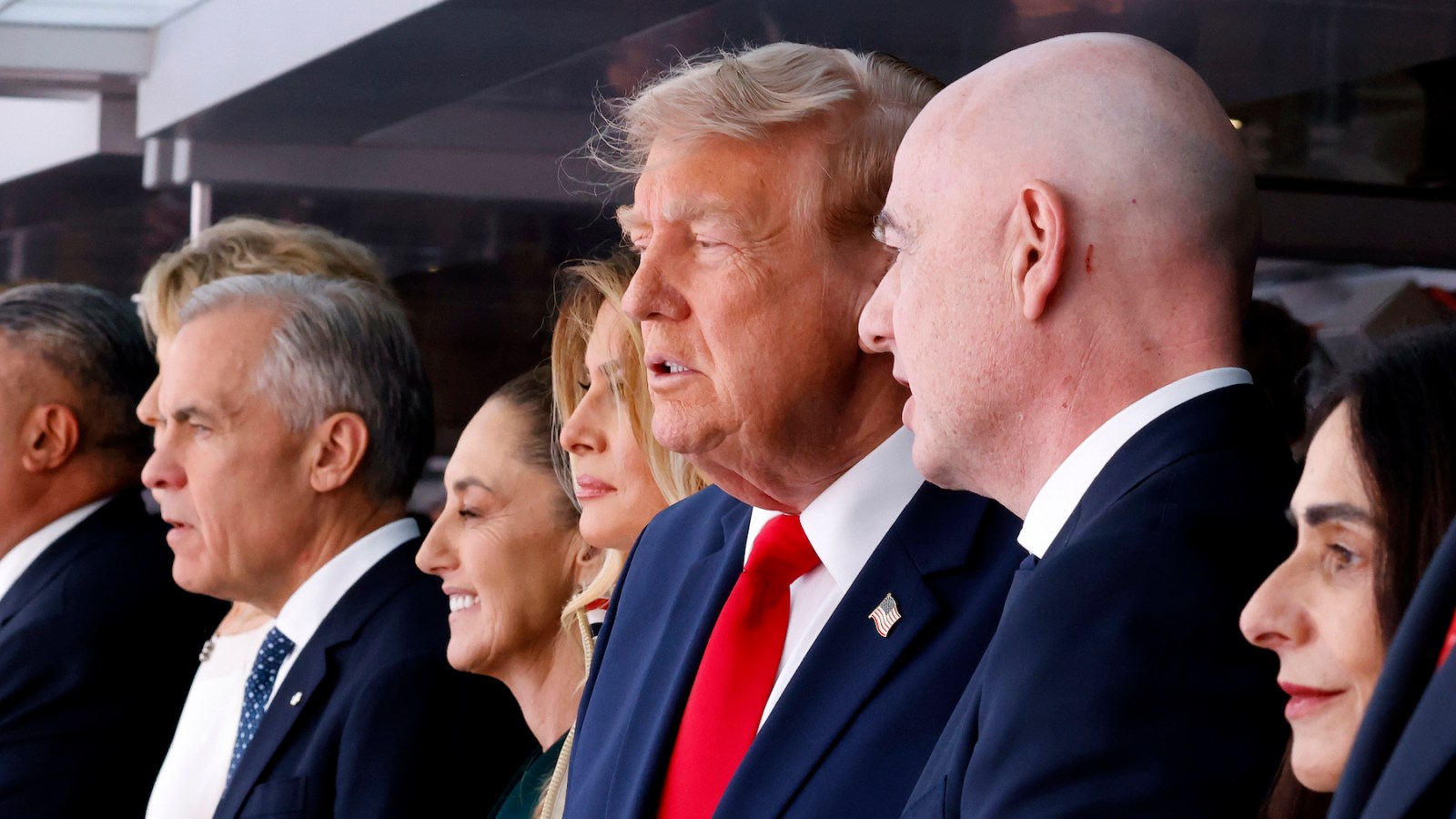 Trump hears boos at World Cup final before trophy duty