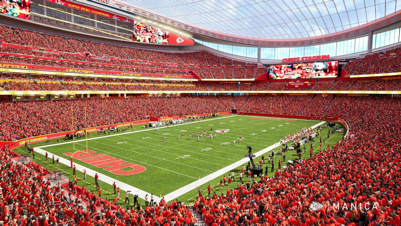 Chiefs show off $3 billion dome plan for Kansas move