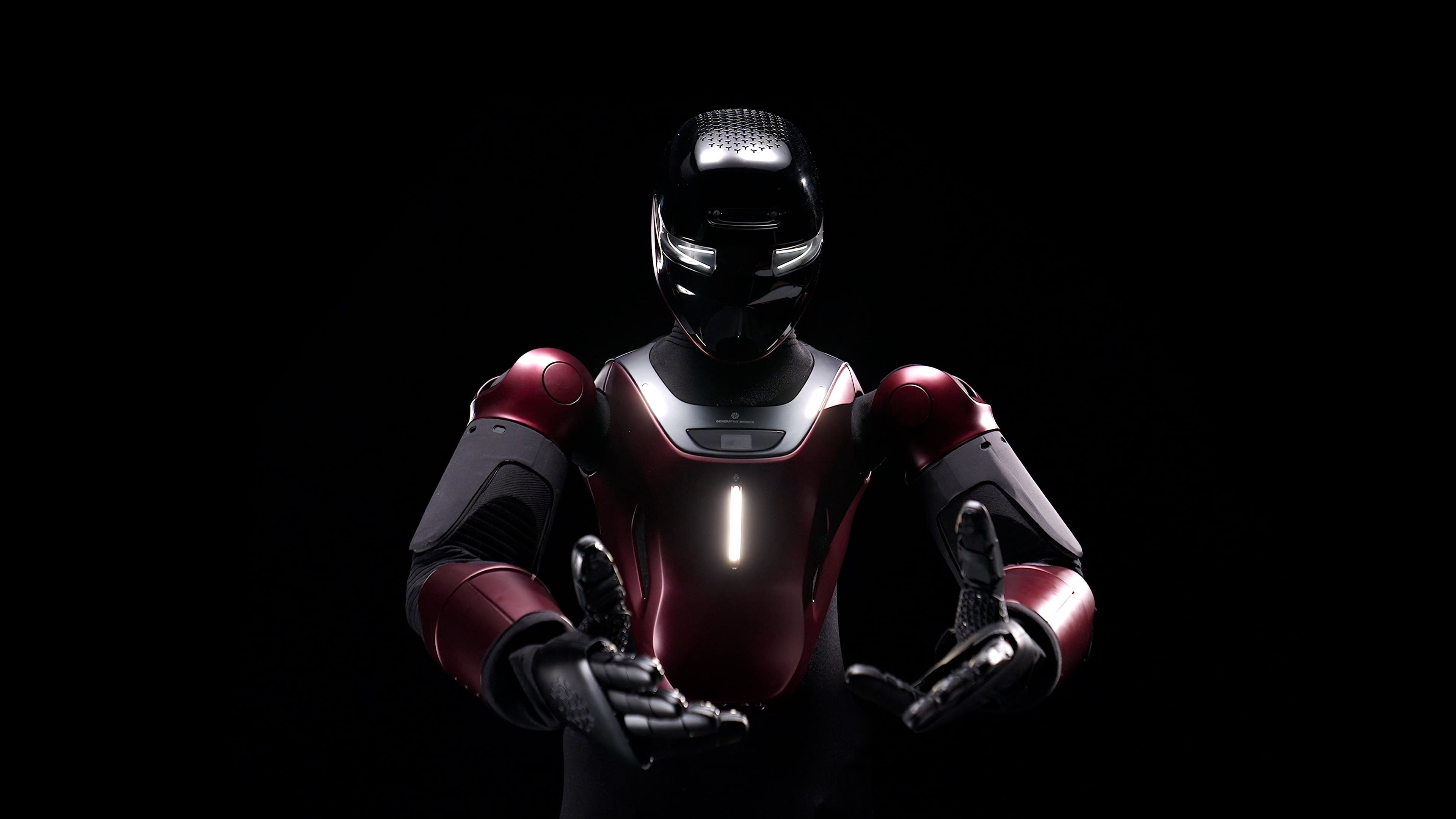 Gene.01 smart skin lets a humanoid robot feel touch