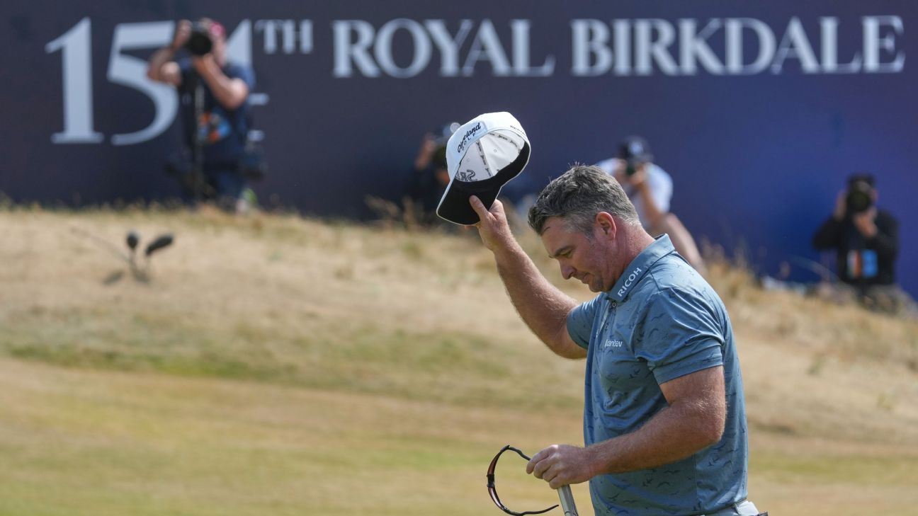 Ryan Fox fires 62 as Royal Birkdale gives up another major-record round