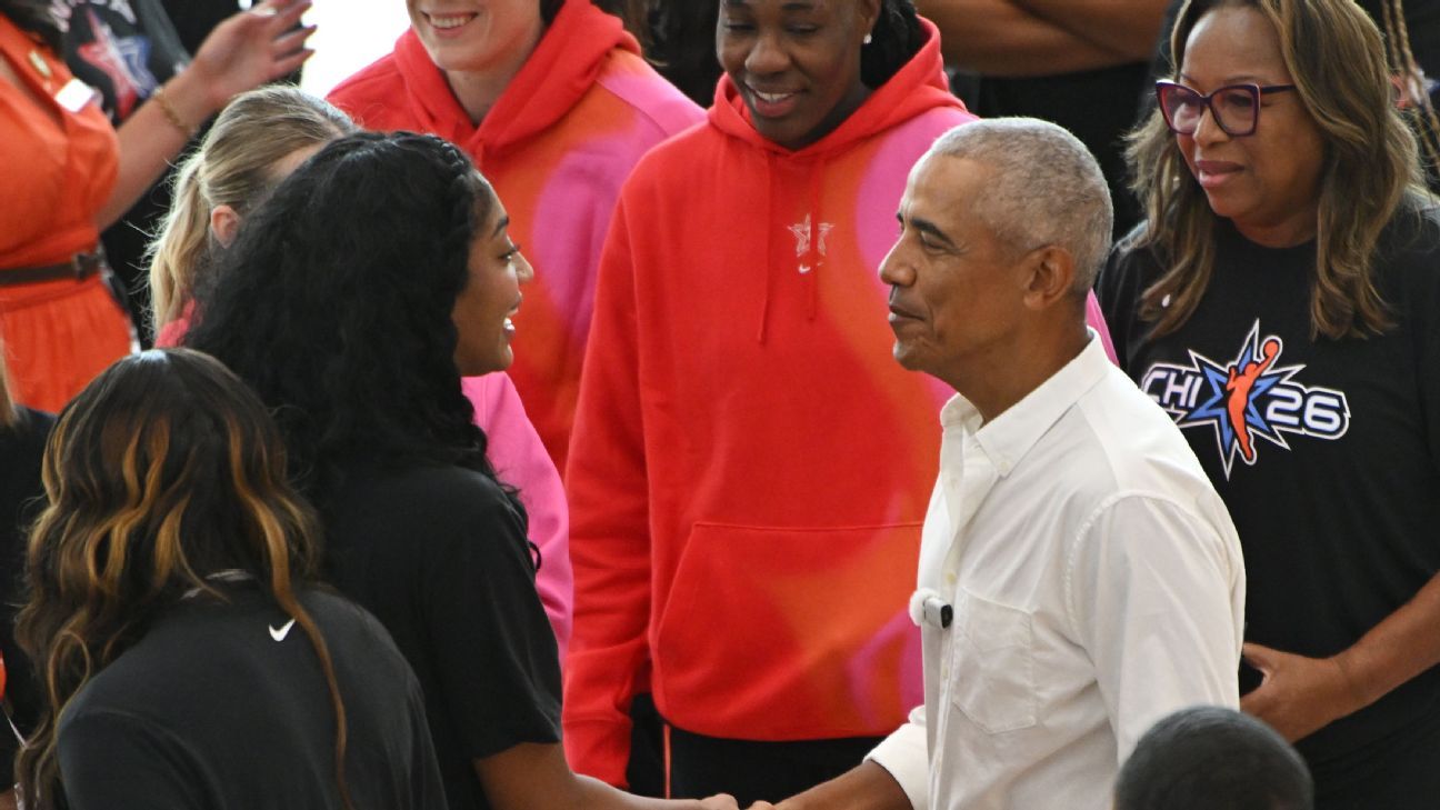 Obama WNBA All-Stars visit brings advice for Caitlin Clark