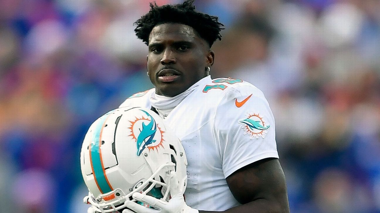 Tyreek Hill says injured leg still lacks power 10 months after surgeries