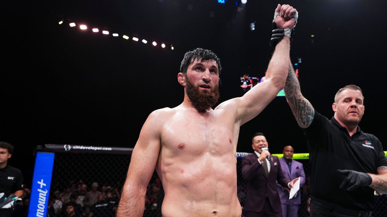 Ankalaev vs Guskov result: fifth-round TKO restarts title chase