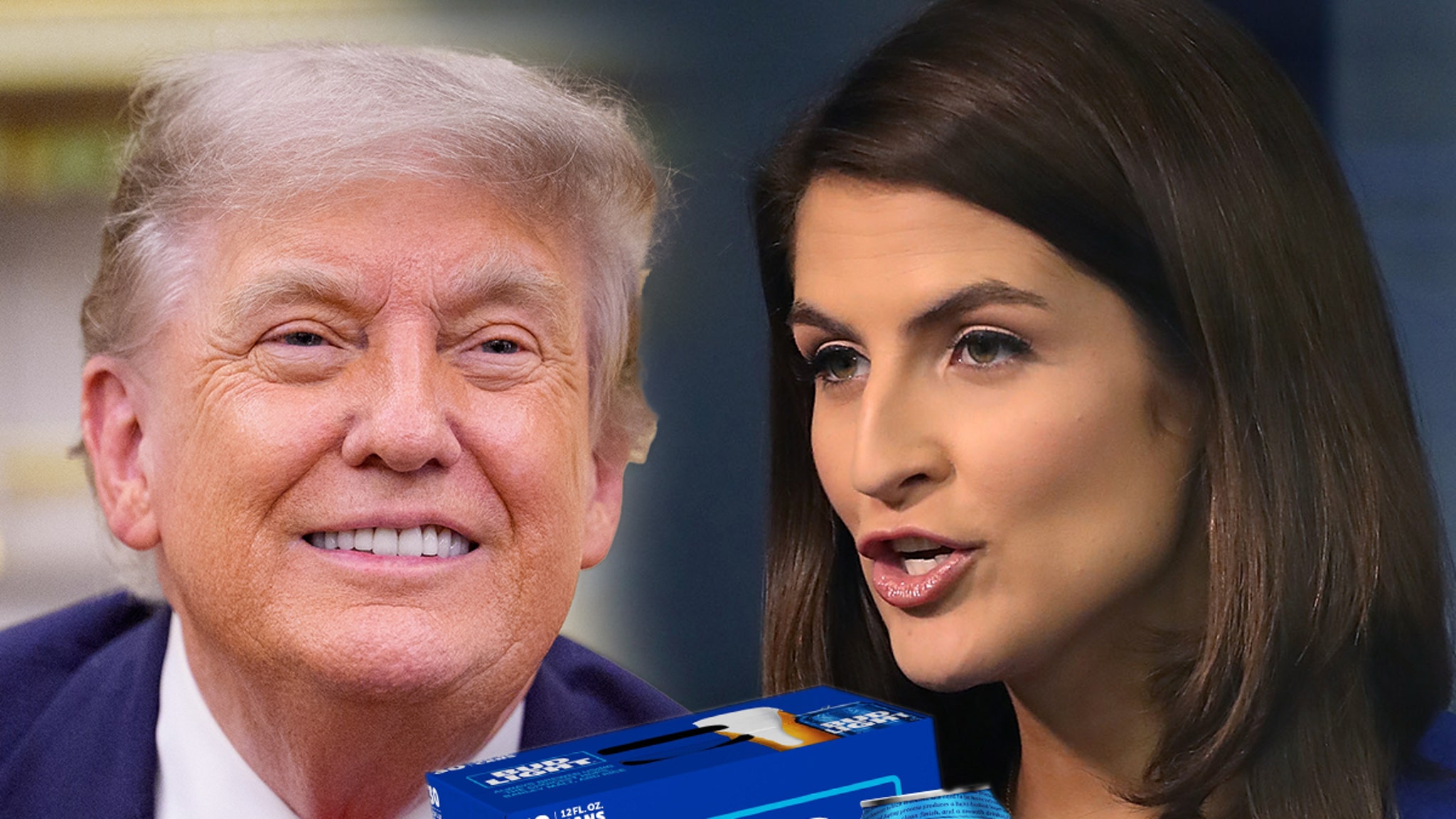 Trump shares Kaitlan Collins AI image tied to Dylan Mulvaney Bud Light ad