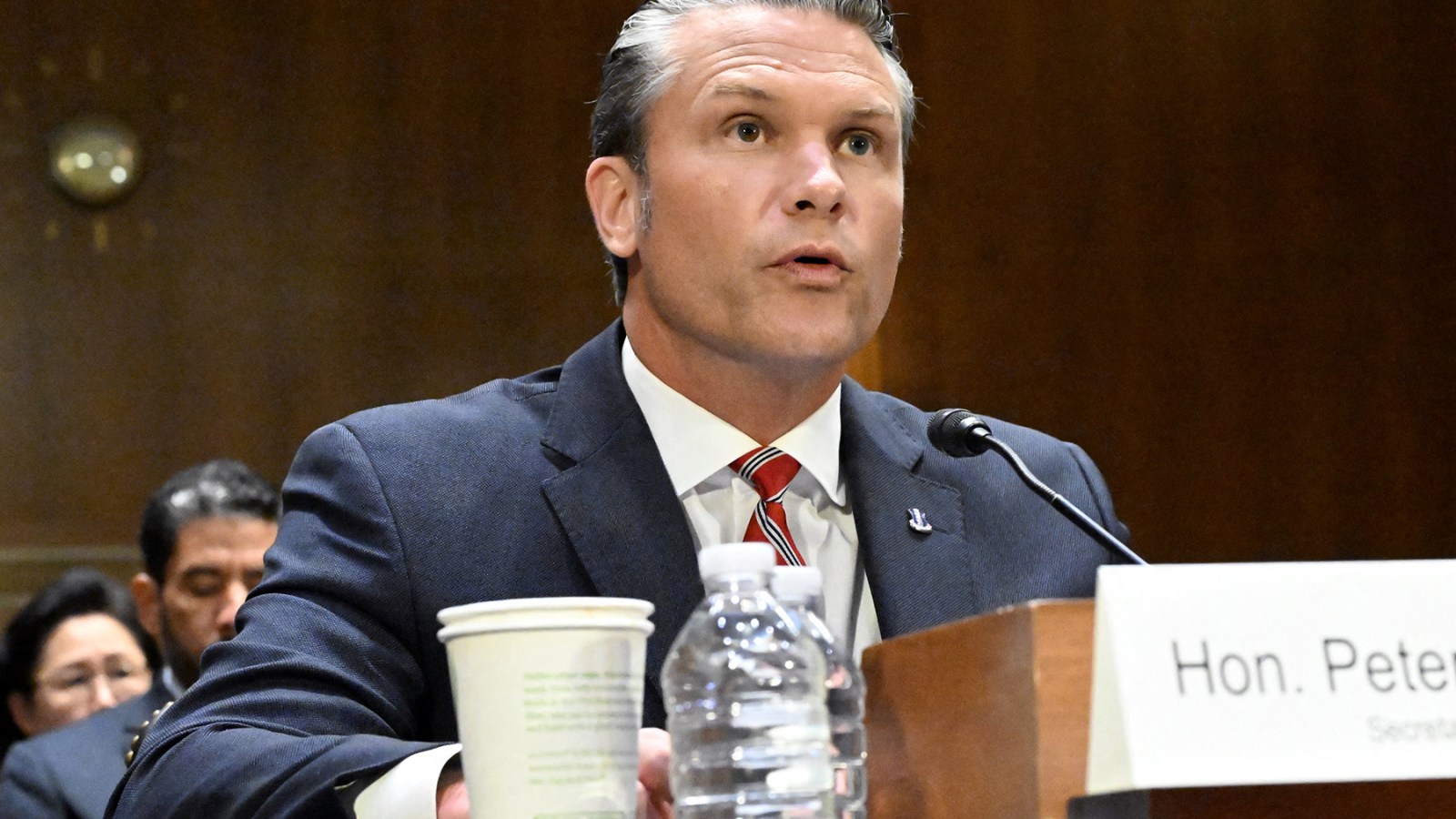 Hegseth tells Senate Trump deserves praise for Iran war