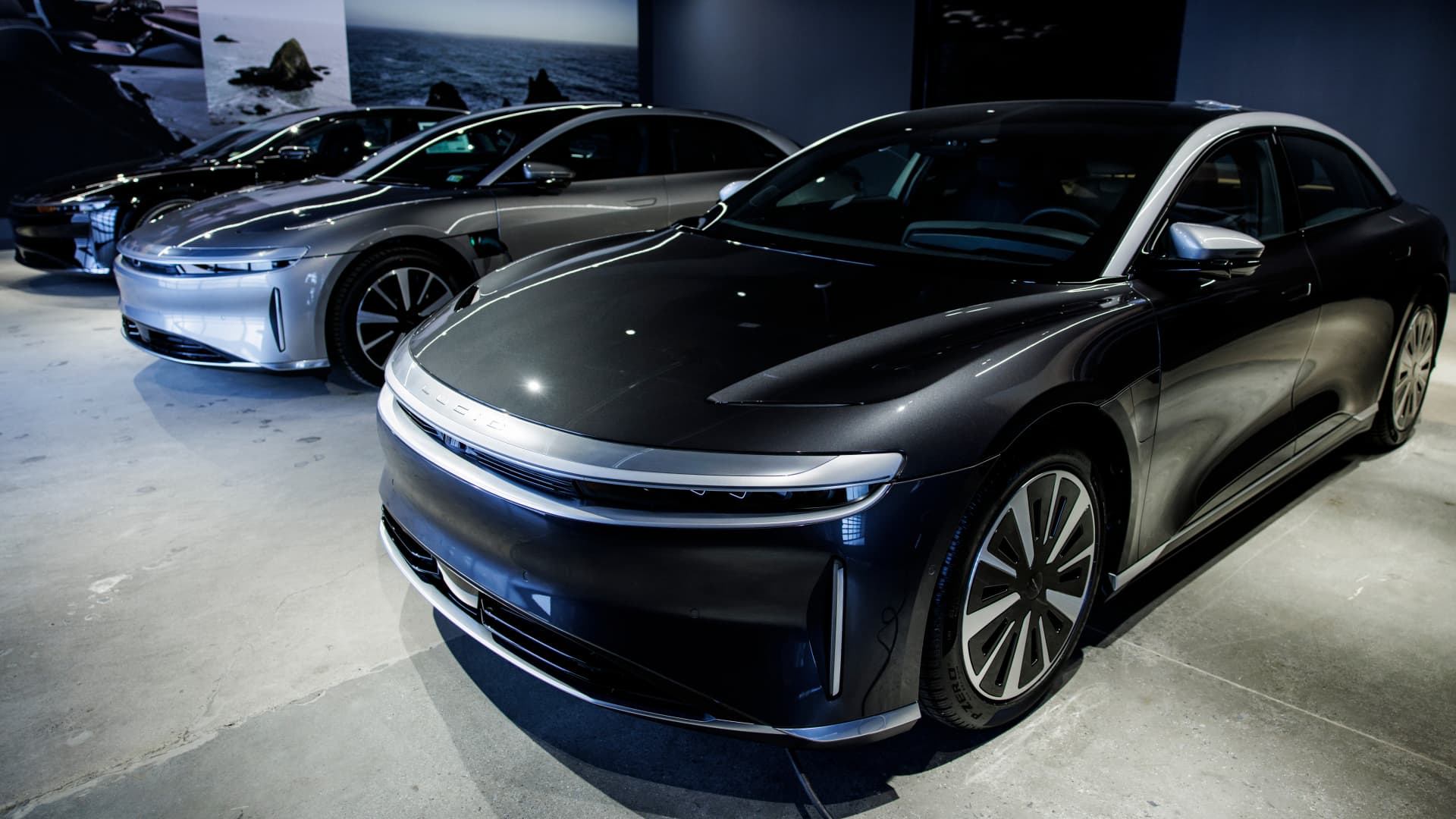 Lucid rejects bankruptcy talk after stock whiplash