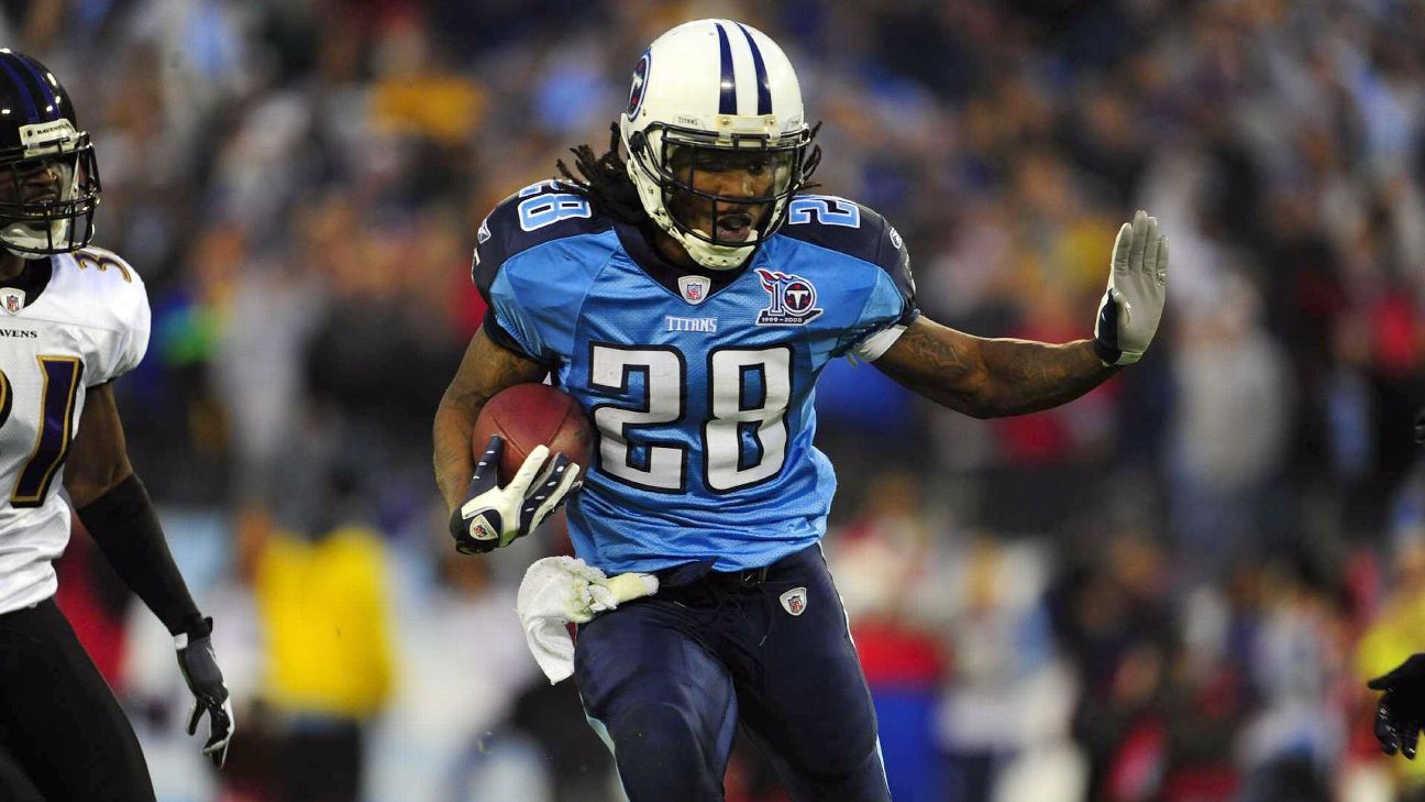 Titans to put Chris Johnson in Ring of Honor after ALS diagnosis