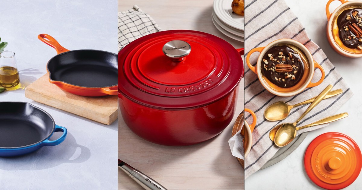 Le Creuset factory sale cuts Dutch ovens, skillets and more