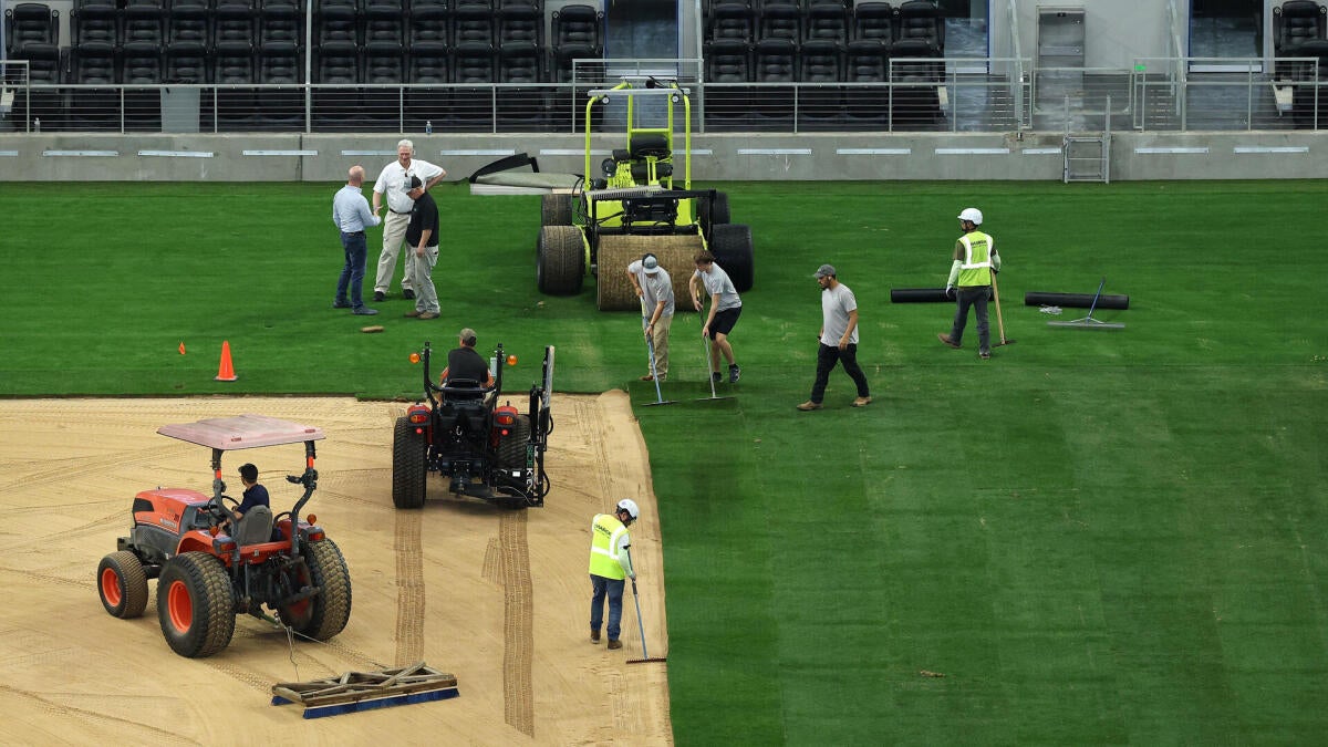 NFL players turn World Cup grass into turf war