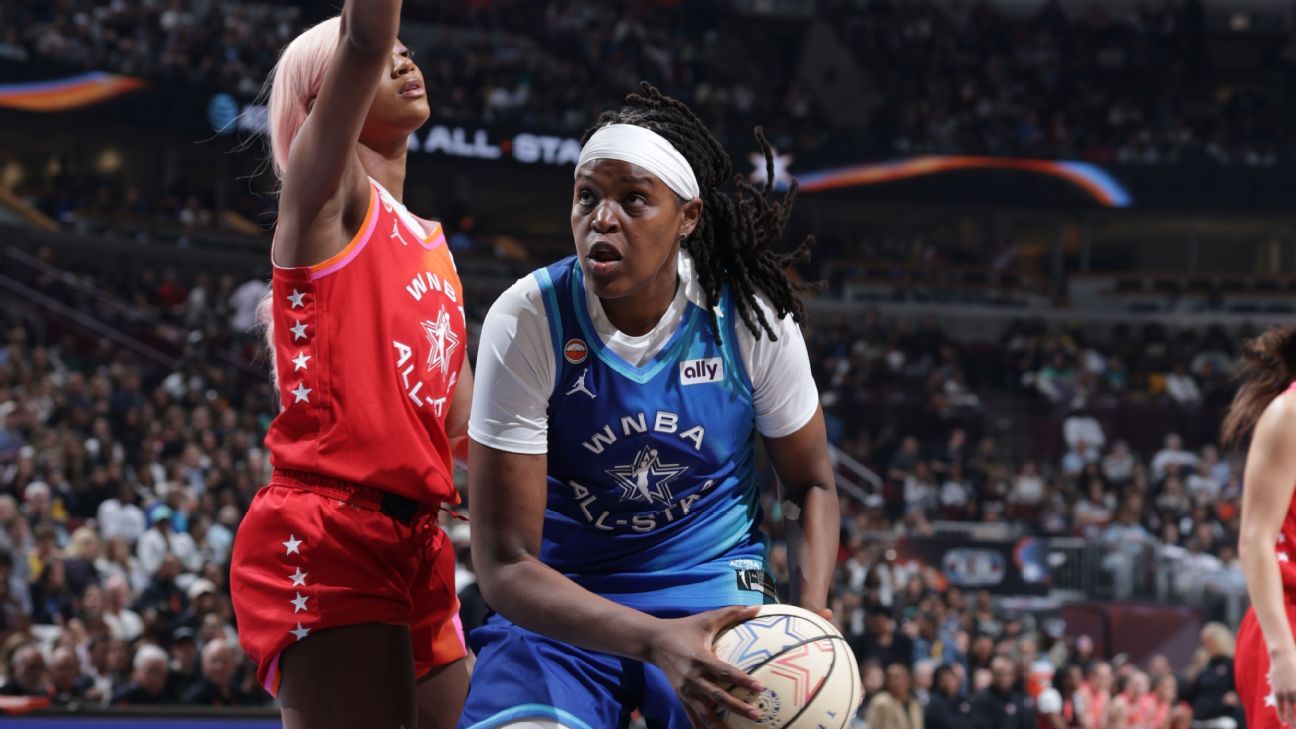 Jonquel Jones all-star MVP night lifts Team Spoon in Chicago