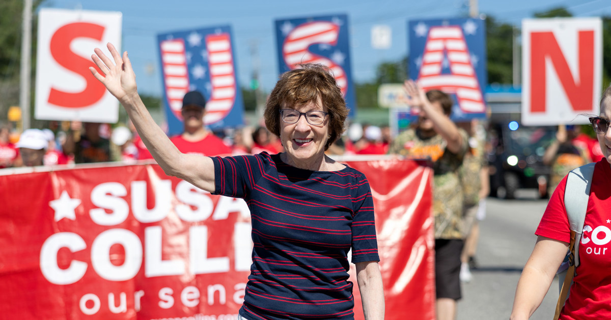Susan Collins Maine Senate race tests her split-ticket appeal