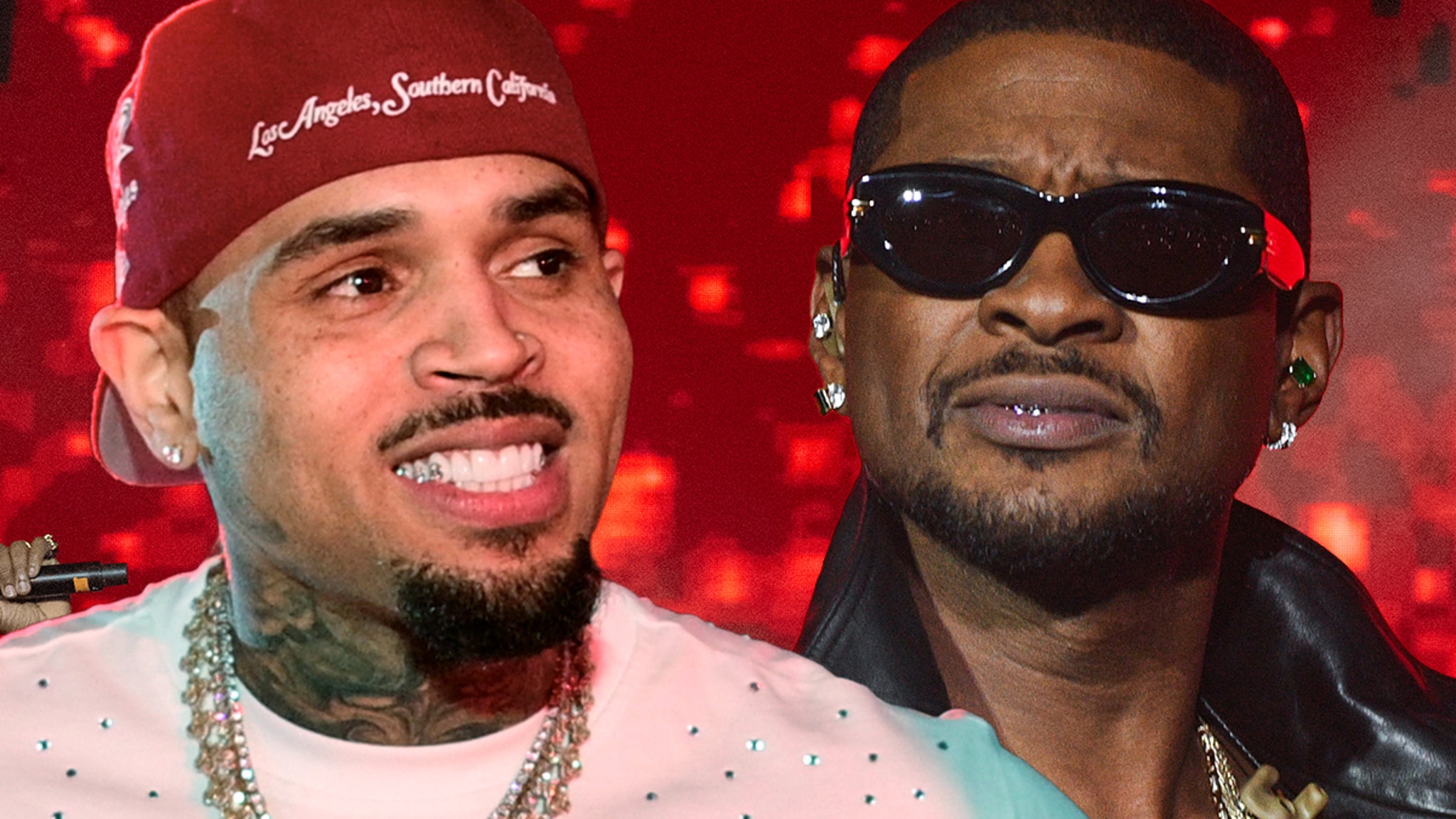 Chris Brown fan on stage moment follows Usher’s awkward Nashville serenade